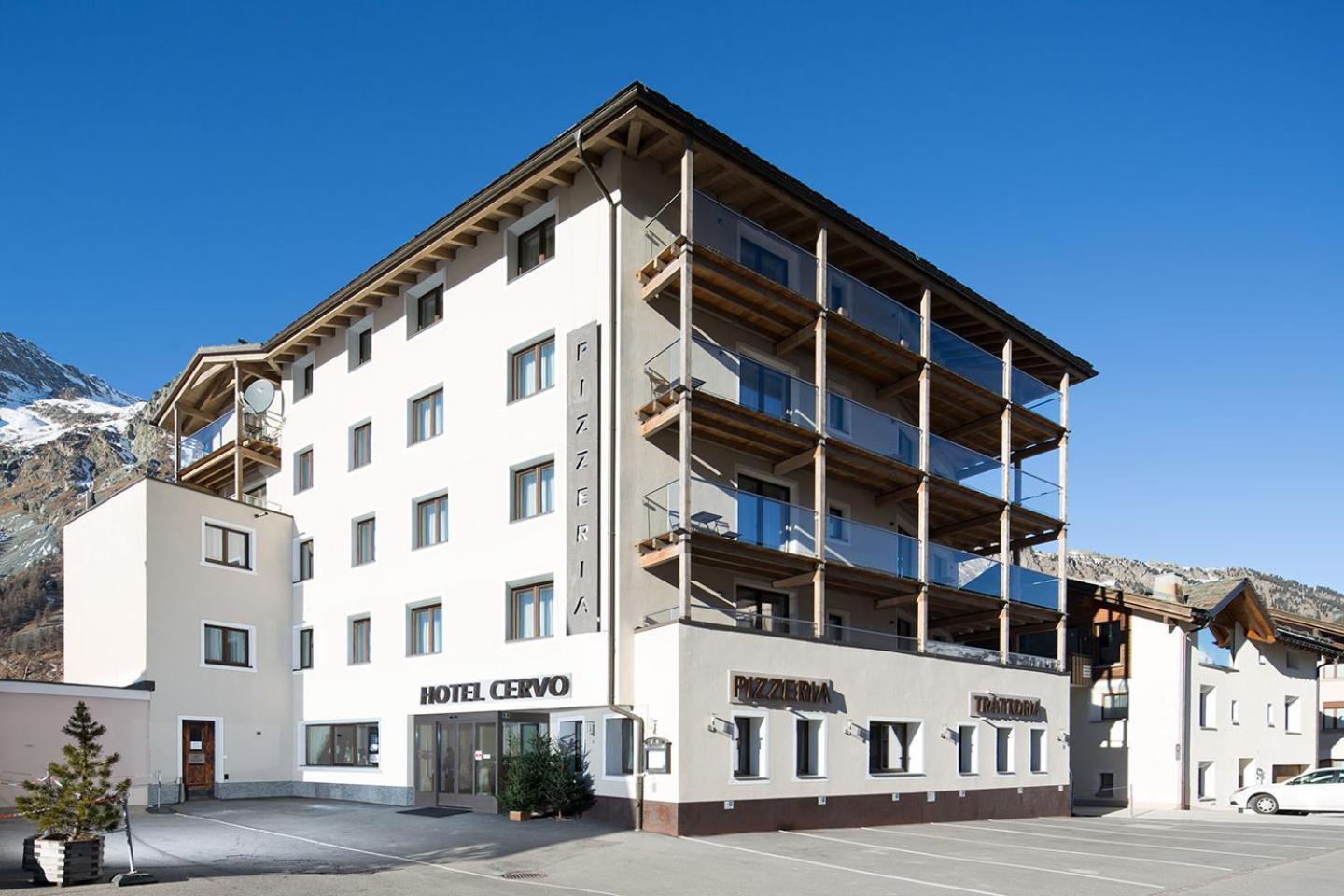 Hotel Cervo Sils Maria Exteriör bild