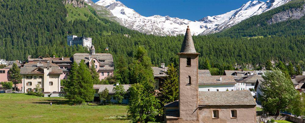 Hotel Cervo Sils Maria Exteriör bild