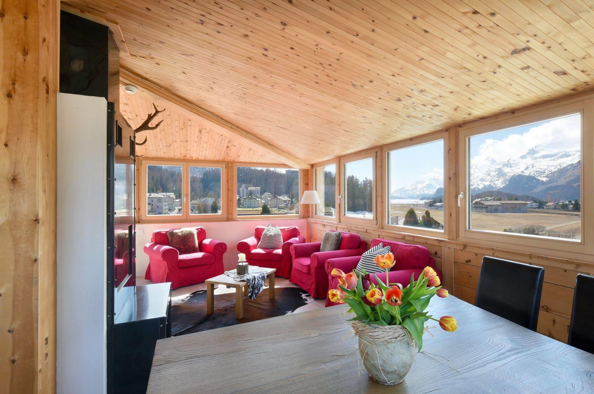 Hotel Cervo Sils Maria Exteriör bild